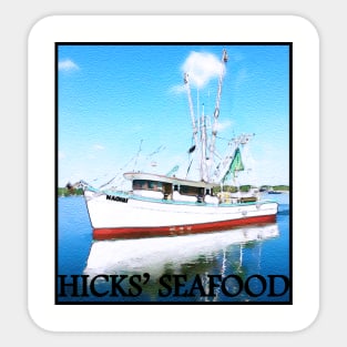 Shrimp Boat Sticker